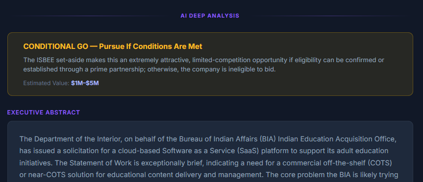 InTandem AI Deep Analysis
